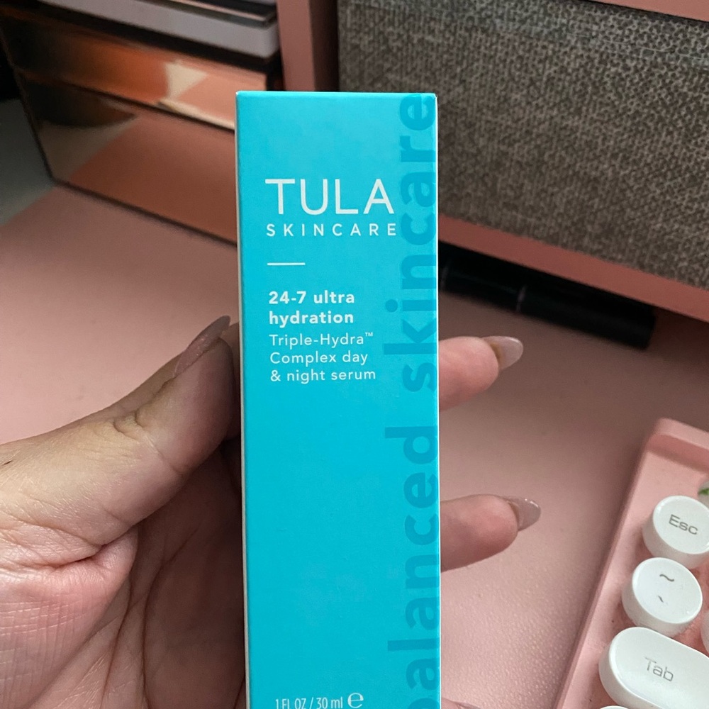 Tula Blue Skincare Serum for Radiant Hydration